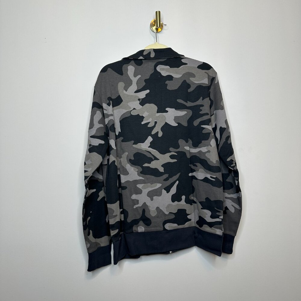 NEW Flint Park Men's Court Jacket in Black Camo Size Large - Picture 4 of 5